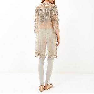 River Island Antique Beaded Kimono
